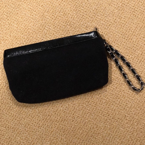 Vintage Juicy Couture Patent & Felt Clutch Wristlet - Picture 4 of 5